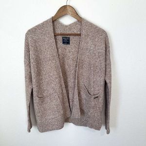Abercrombie and Fitch Tan Cardigan Size Small